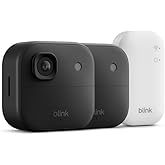Blink Outdoor 2K+ (newest model) — Wireless smart security camera, 2K video resolution, enhanced audio, two-year battery. Syn