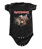 Iron Maiden The Trooper Baby Romper T-Shirt