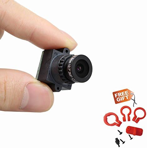 VIDEOTORG Mini FPV 2.8mm Lens Wide Voltage 1000TVL Camera for Quadcopter QAV250 (1000tvl)