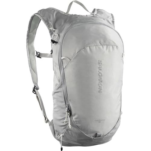 Salomon TRAILBLAZER 10 Versatile Hiking Daypack - hochwertige Stoffe, leicht zugängliches Hauptfach, elastische Seitentaschen, ultrabequemer Klettergu