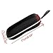 Mimgo Store Protable Rectangle Zipper Sunglasses Hard Eye Glasses Case Eyewear Protector Box (Black)