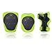 KUYOU Kids Knee Pads Elbow Pads Guards Protective Gear Set Safety Gear for Roller Skates Cycling BMX Bike Skateboard Inline Skatings Scooter Riding Sports （Dark Green）