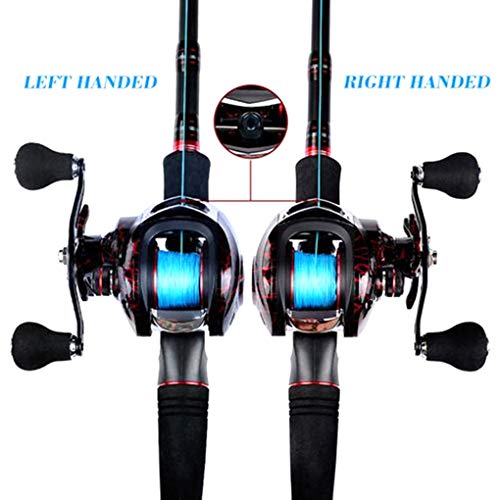 Fengyuanhong BaitCasting Angelrolle Außen 7.1: 1 Übersetzungsverhältnis Ultra Smooth Angeln Spinning Reel Spool DW121R… – Bild 5