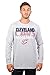 Ultra Game NBA Cleveland Cavaliers Mens Supreme Long Sleeve Pullover Tee Shirt, Heather Gray, X-Large