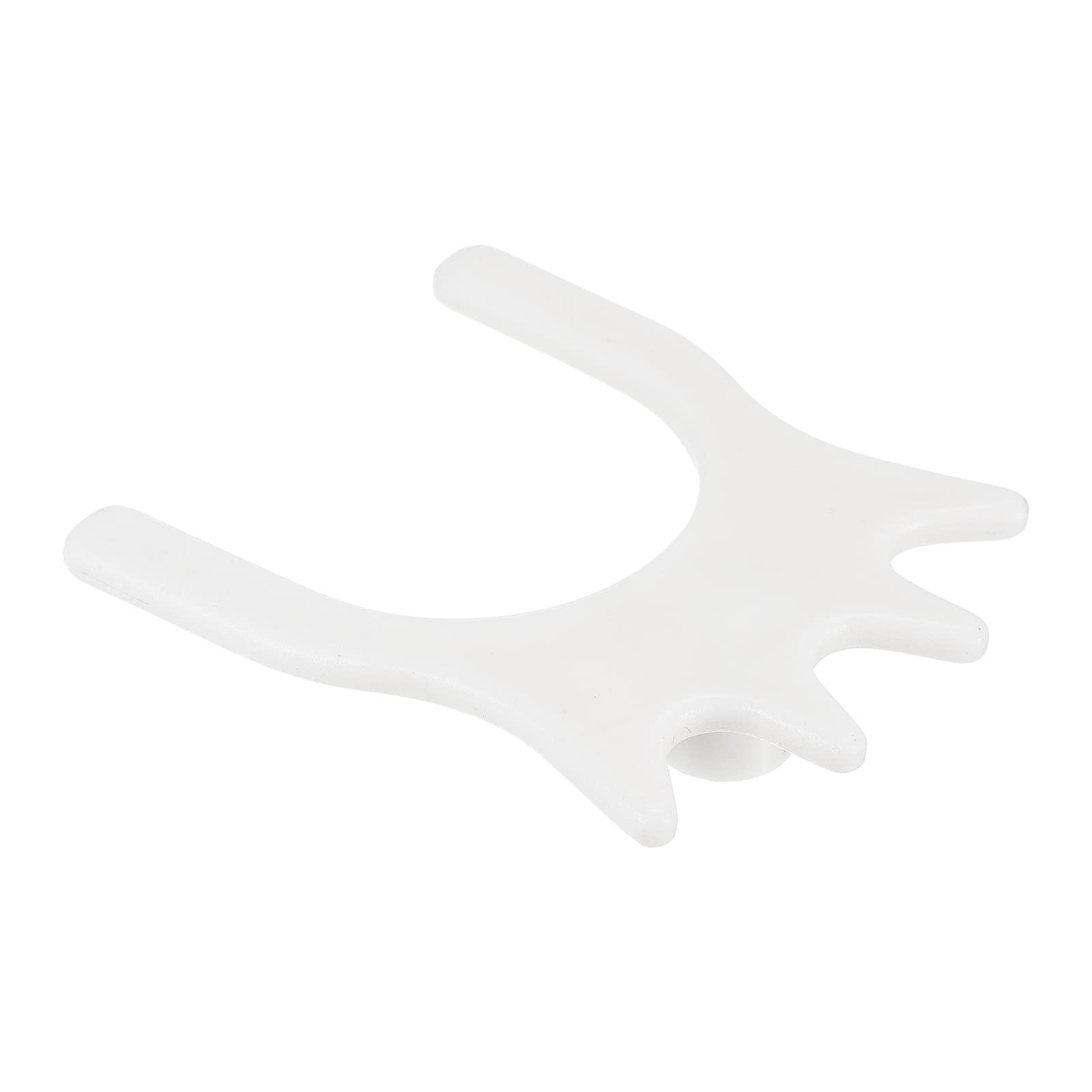 PATIKIL Billiard Bridge Head, Plastic Pool Cue Stick High Bridge Head Slide-In Replaceable Cue Accessories for Pool Table, White