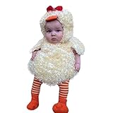 Baby Costume, Misaky Newborn Baby Boy Girl Chick Hoodie Warm Waistcoat Tops Outfit for 6-24 Months
