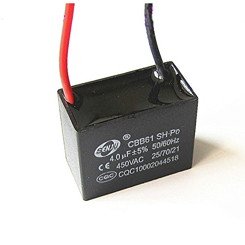 CBB61 4.0uF 450VAC 50/60Hz Ceiling Fan Motor start Capacitor Buy Online in United Arab Emirates