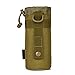 X-Freedom Military Water Bottle Pouch Outdoors Nylon Molle Kettle Bag Holder Hydration Carrier, Dark Brown