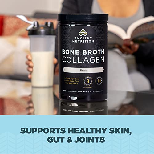 Ancient Nutrition Collagen Powder, Bone Broth Collagen, Pure
