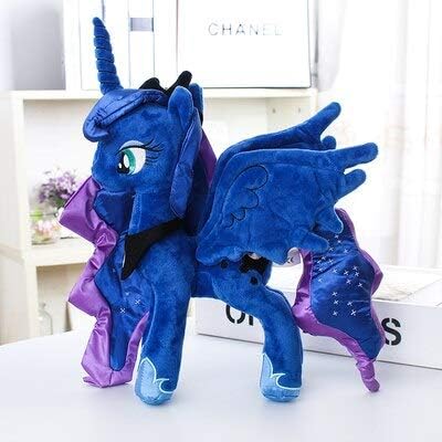 fangzhuo Plush Toy Plush Doll Stuffed Animal Horse Princess Luna Unicorn Kids Toys Great Gift
