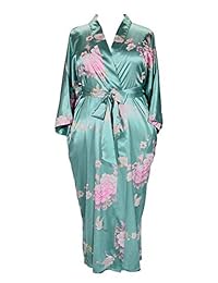 Applesauce 858 - Kimono largo para mujer (talla única: 1X 2X y 3X 4X)
