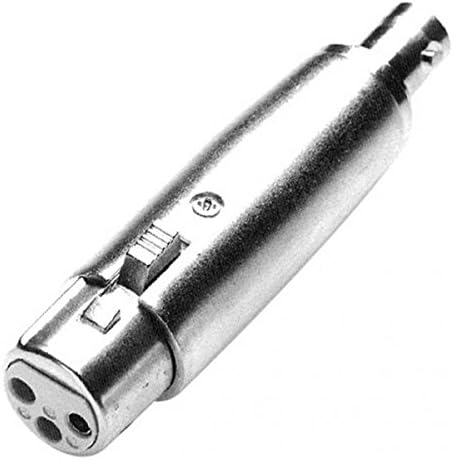 3 Pin XLR Female to BNC Jack