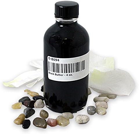 Uncut Alcohol Free Body Oil Black Butter Unisex Fragrance in a 4 oz Bottle