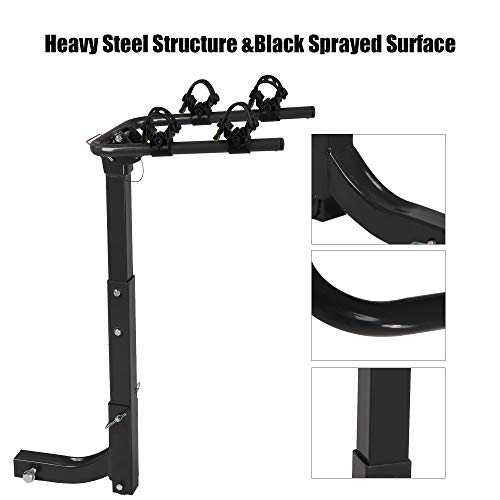 2 Bike Rack Bicycle Carrier Racks Hitch Mount 2" Hitch Receiver