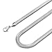 Besteel Jewelry 6MM Mens Stainless Steel Snake Necklace Chain Link Biker 18-36 Inch