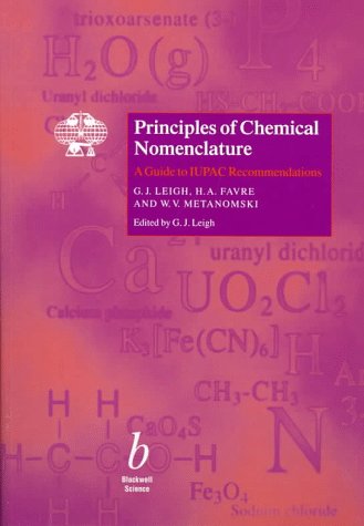 Principles of Chemical Nomenclature (BS - IUPAC Chem Nomenclat) (Bk. 2)
