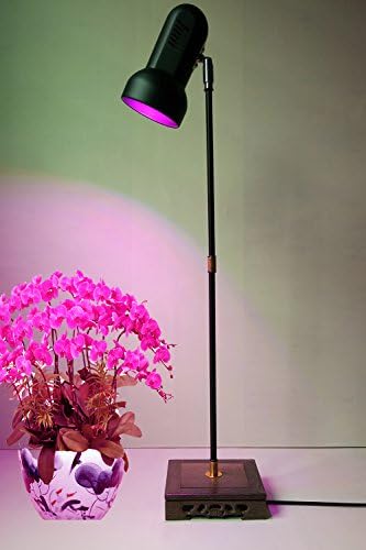 Full Spectrum 30W LED Plant Grow Light Stand Shelf Desk Lamp System for Home Indoor Plants Veg Flower (With button switch)