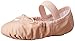 Bloch Dance Girl's Dansoft Full Sole Leather Ballet Slipper/Shoe, Pink, 9.5 Wide Toddler