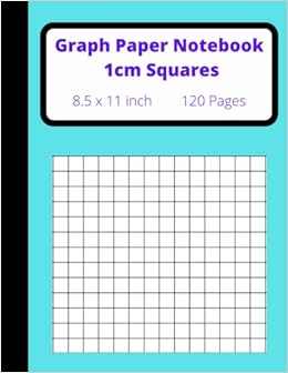 graph paper notebook 1cm squares graph paper with one line per centimeter 1 cm square graph paper 120 pages size 8 5 x 11 inches publishing belhimer 9798425817419 amazon com books