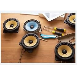 Fielect 2Pcs 4.5inch/115mm Foam Speaker Edge