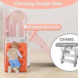 BIERUM 4 in 1 Toddler Slide, Slide for Toddlers Age