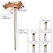 FIXBODY Makeup Brush Sets - 10 PCS Wood Handle Soft Synthetic fiber hair Kabuki Powder Blush Liquid Eyeliner Eyeshadow Lip Eyebrow Brush (Silver)