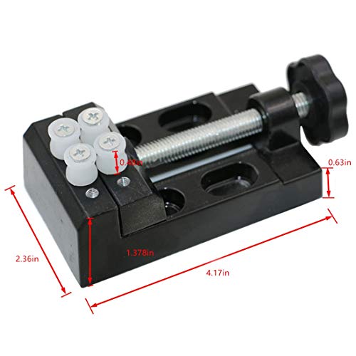 Drill Press - Diy Hand Tools 1pc Black Jaw Bench Clamp Mini Drill Press Vice Micro Clip Flat Vise 105 X 55 X 35mm