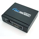 HDMI 1x2 Splitter Verteiler Full-HD 1 IN 2 OUT f&uuml;r 3D 1080P HDTV PC