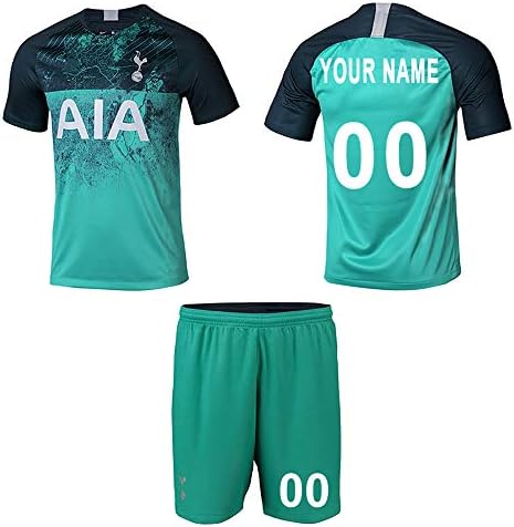 2018-2019 Personalised Manchester City F.C Home Football Shirt Custom Soccer Jersey Personalised with Team Name Player Names and Numbers