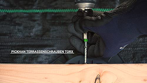 200 Stk Terrassenschrauben 5 x 60 mm für Terrassenbau Edelstahl rostfrei Holzdielen… – Bild 5