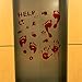 Scary Bloody Decals Stickers for Halloween Decoration 8Pcs