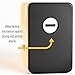 Sigtuna Gear SIGTUNA Motorcycle Lock – High-Performance Brake Disc Lock with Bright Alarm Reminder Cable for Motorcycle and Scooter + Easy-to-Go Carry Bag