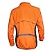 WOLFBIKE Cycling Jacket Jersey Long Sleeve Wind Coat, Color: Orange, Size: M