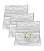 Crucial Vacuum Replacement Cloth Bags Part # 433934 20-5055 20-50557 02050557000 20-50558 609307 - Compatible With Kenmore Allergen Filtration Cloth Bags Replacement Parts, 5055 50557 50558 (3 Pack)