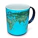 Thumbs Up UK Day and Night Heat Sensitive Color Changing 10 oz Ceramic Coffee Mug, 1 Count (Pack of 1)