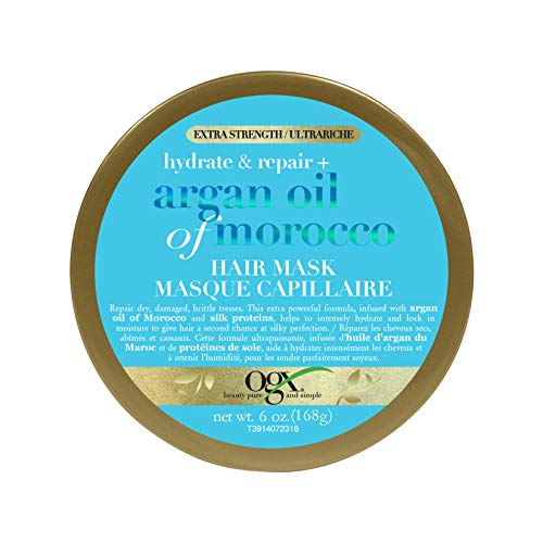 OGX Hydrate & Repair Argan Oil Of Morocco Hair Mask With Extra Strength, 172g