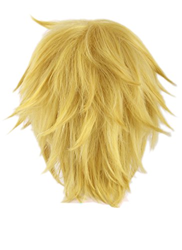 Xcoser Handsome Short Yellow Link Cosplay Wig for 2015 Halloween - Image 2
