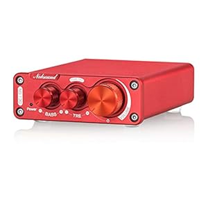 Nobsound Hi-Fi Digitale Power Amplifier Stereo versterker met Treble Bass Control (met 19V stroomvoorziening)