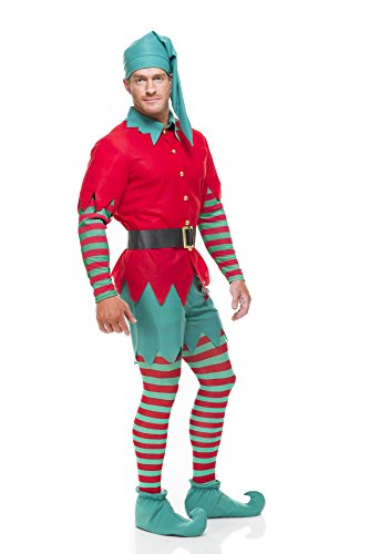 Charades Elf, red/Green, Large - //coolthings.us