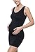 Franato Womens Maternity Casual Stretch Slip Dress Pregnancy Bodycon Dress