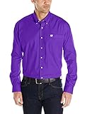 Cinch Men's &Reg; Royal Purple Button Shirt Reg - Mtw1103802 Pur