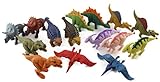 Iwako Japanese Erasers Set of 15 (Dinosaurs) - MIYABI Stationery Store Original Gift Package