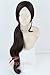 Topcosplay Womens Wig Long Cosplay Wig Halloween Costumes Princess Wig Nature Brown
