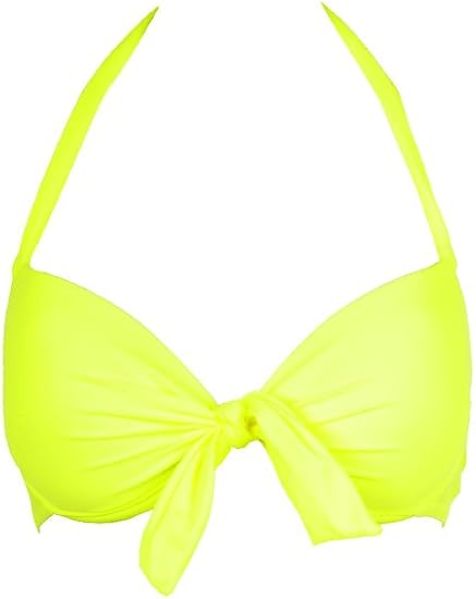 Mon Push Up Bikini Jaune Fluo Maillot De Bain Balconnet