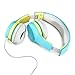 Nenos Kids Headphones for Children Toddler Limited Volume (Teal)