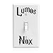 Lumos Nox Light Switch Decal Sticker Funny Harry Potter Parody Wall Decal