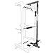Valor Fitness BD-41L LAT Pull for Heavy Duty BD-41 Power Cage