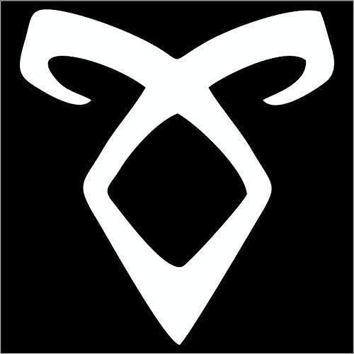 YWS Vinyl Sticker Decal - Angelic Power Rune Shadowhunters - Sticker Laptop Car Truck Window Bumper Notebook Vinyl Decal SMA5020