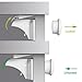 Sunnest Baby Safety Magnetic Locks for Cabinets Doors Drawers Cupboards – No Drilling, No Screws, Self Sticking, 6 Locks + 2 Keys