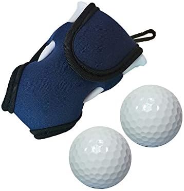 Hooshion Golf Balls and Tees Holder Pouch Bag Storage Case with 2 Balls and 4 Tees Set Hooshion Golf Balls and Tees Holder Pouch Bag Storage Case with 2 Balls and 4 Tees Set